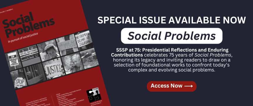 Website Social Problems Special Issue